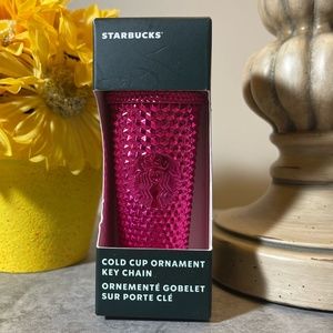 2022 Starbucks Berry Bling Studded Keychain